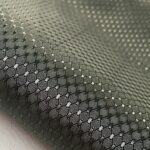 PA45/ROOSO 75D Poly Carbon Dobby Diamond Ripstop fabric